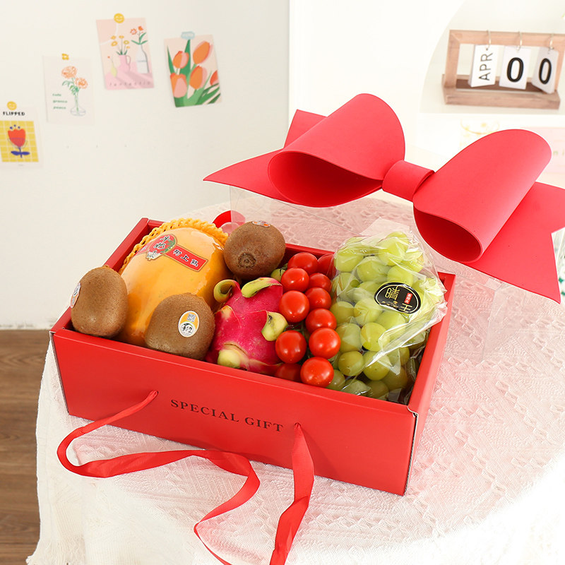 2025新款母亲节手提水果礼盒包装盒透明草莓车厘子鲜花礼品空盒子,厨房/烹饪用具,点心包装盒/包装袋,淘宝优惠券,粉丝福利购,淘宝优惠卷
