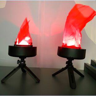 充电电子仿真火炬灯手持手举假火把酒吧运动会幼儿园节日活动道具