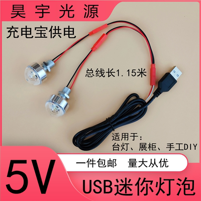 5VLEDUSB灯饰品展柜装饰灯