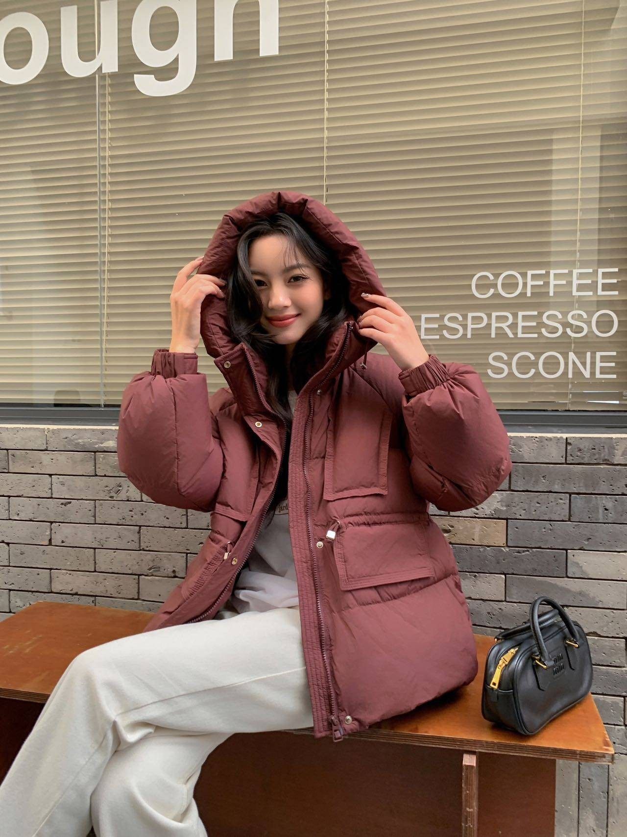 【虹姐】常规连帽厚白鸭绒羽绒服女款冬季保暖外套86608,女装/女士精品,羽绒服,淘宝优惠券,粉丝福利购,淘宝优惠卷