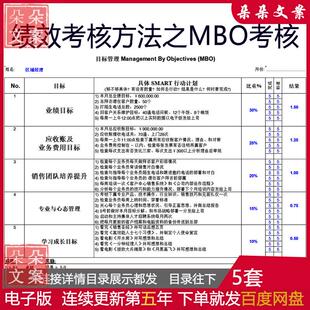 公司目标考核方案绩效考核部门MBO考核新进人员试用期MBO考评表