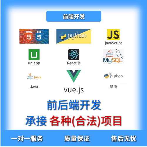 前端开发vue微信小程序定制软件h5设计网页制作代码uniapp代做APP