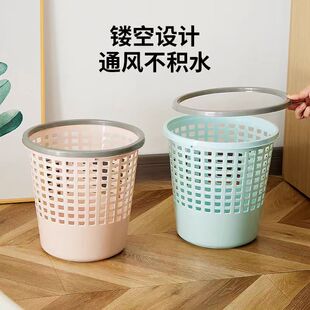 大号压圈垃圾桶镂空纸篓大容量家用客厅厨房宿舍卫生间办公专用