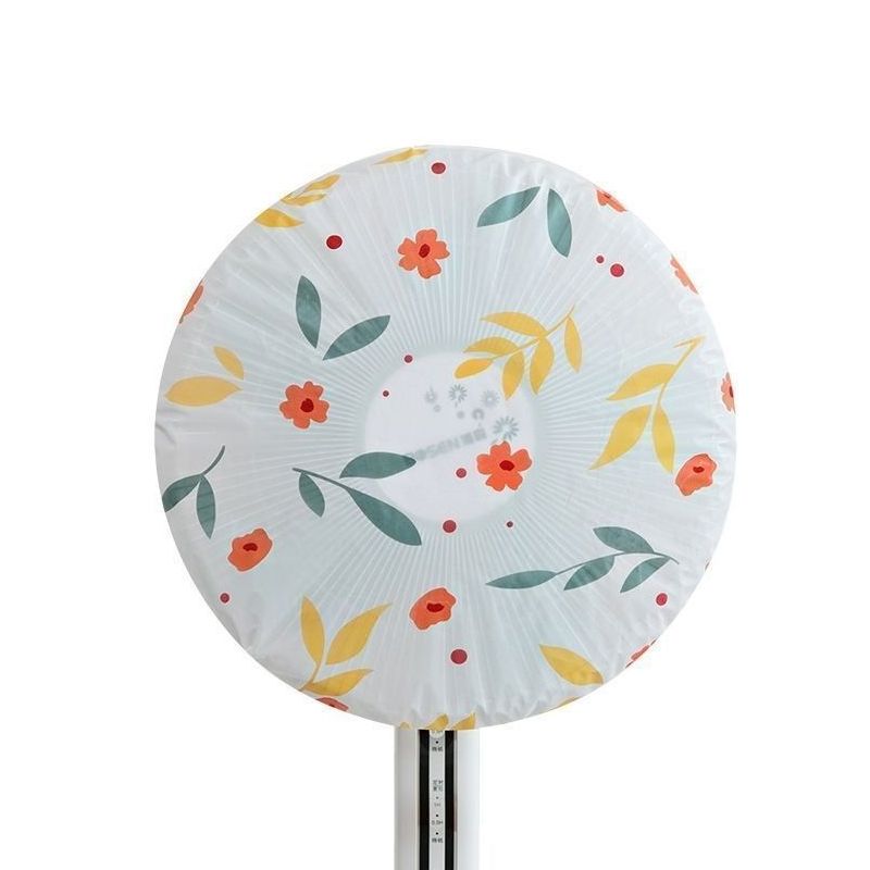 电风扇落地式防尘罩全包布艺圆形家居实用防灰优选网罩设计保护