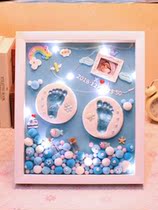 Baby souvenir hand and foot seal not far away marriage guarantee agreement daughter new baby full moon centenary foot seal
