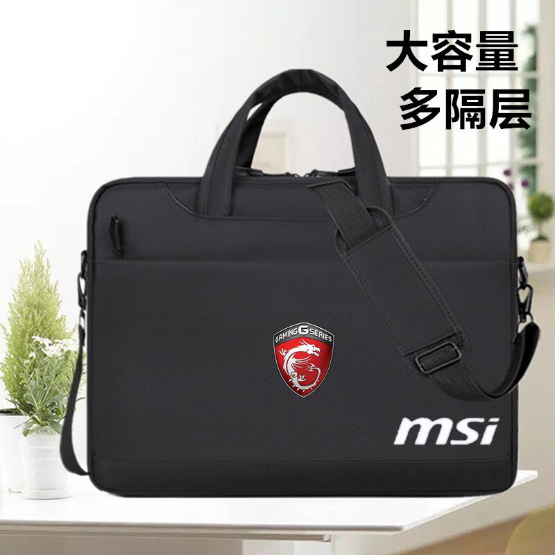 适用微星泰坦16AI/泰坦17ai/HX笔记本电脑包16英寸手提包神影16/星影15/thin 15单肩包2026保护套绝影18
