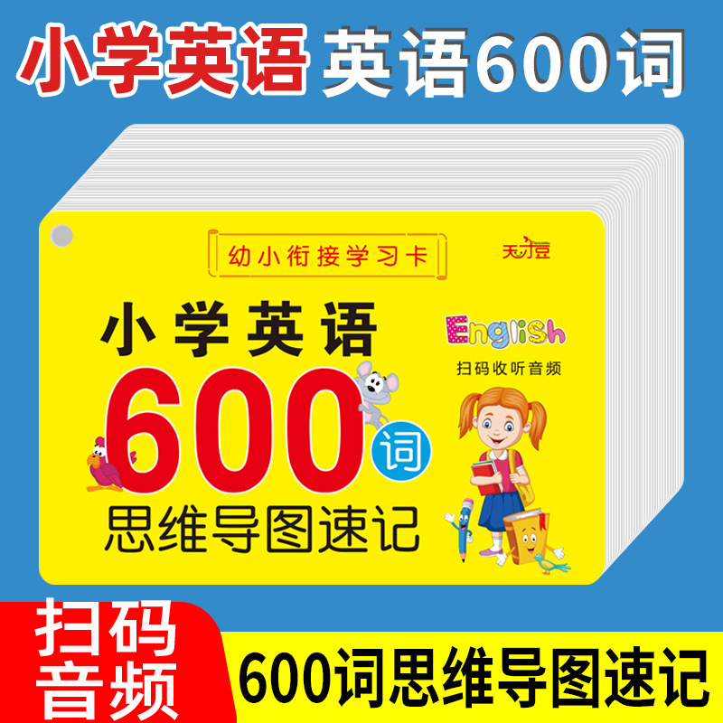 创意小学生思维导图卡早教启蒙
