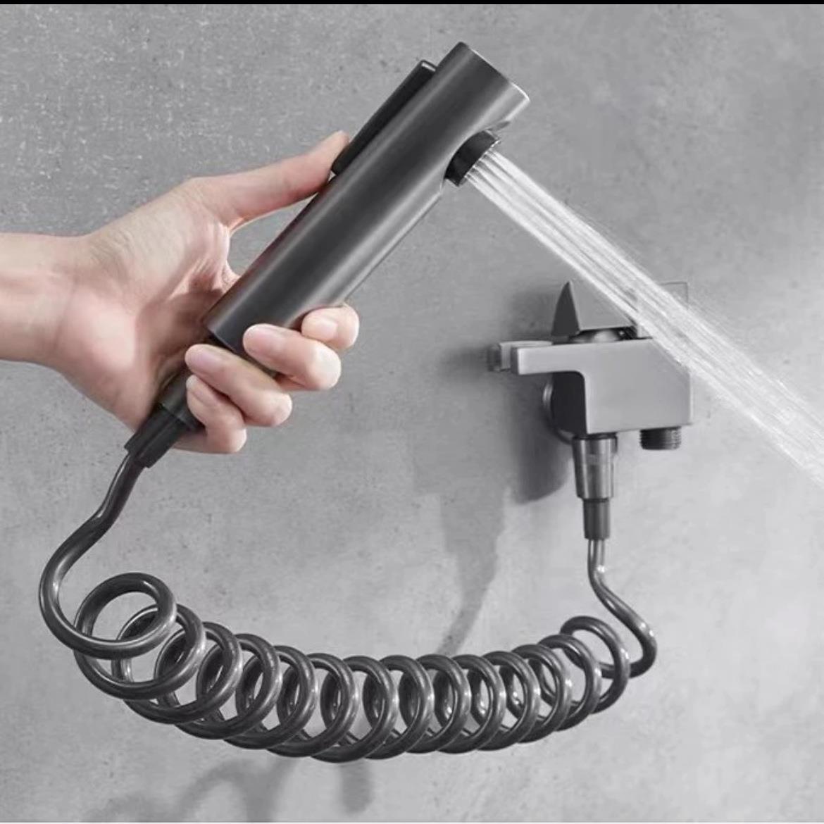 马桶喷枪水龙头妇洗器喷头厕所卫生间水枪伴侣冲洗器家用高压增压