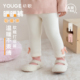 婴幼儿冬季 新款 加绒加厚弹力打底裤 YOUGE幼歌 女宝宝保暖柔软长裤