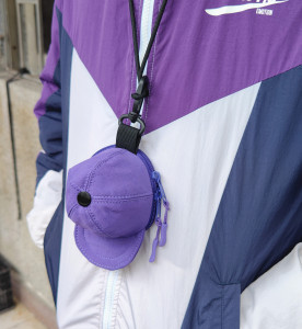 零钱包迷你斜挎帽子鸭舌帽潮流耳机收纳包钥匙挂件硬币包2025新款