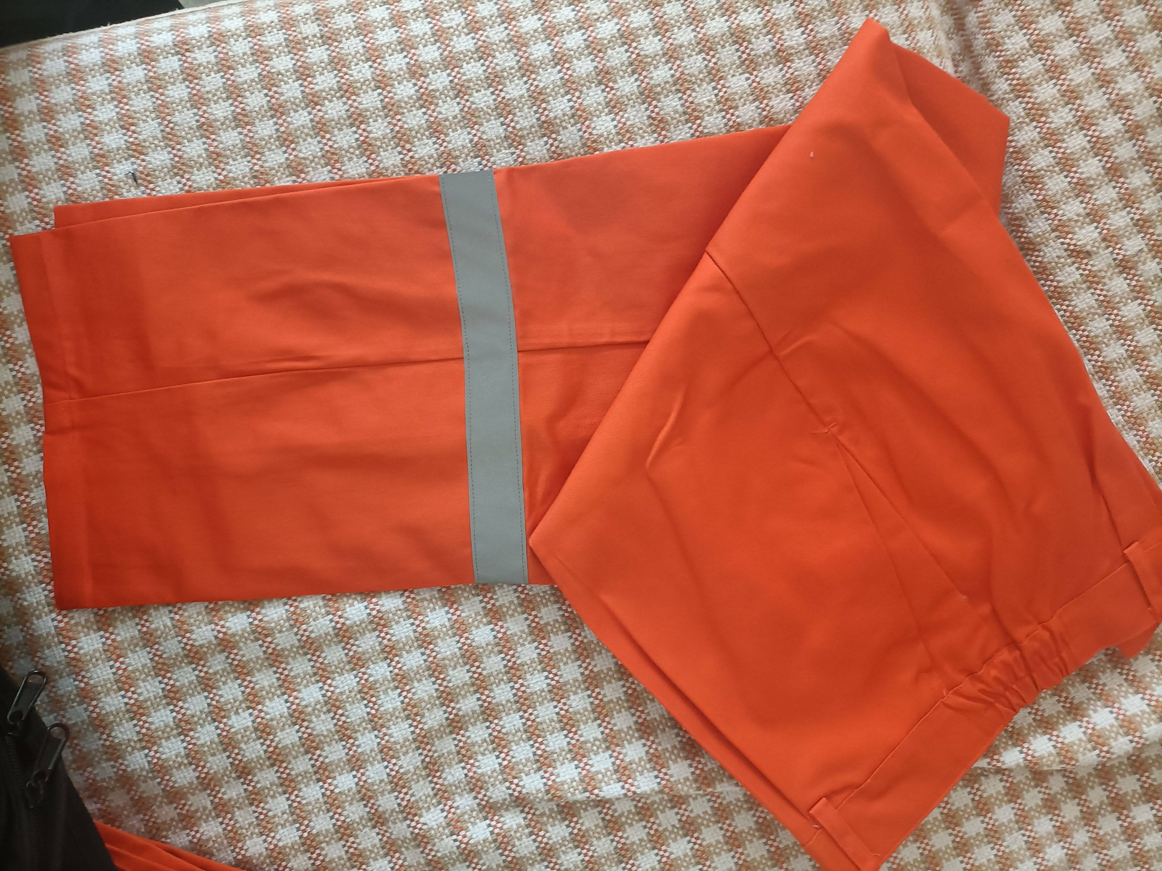 涤棉工作服裤子环卫保洁工地车间耐磨劳保工装裤子