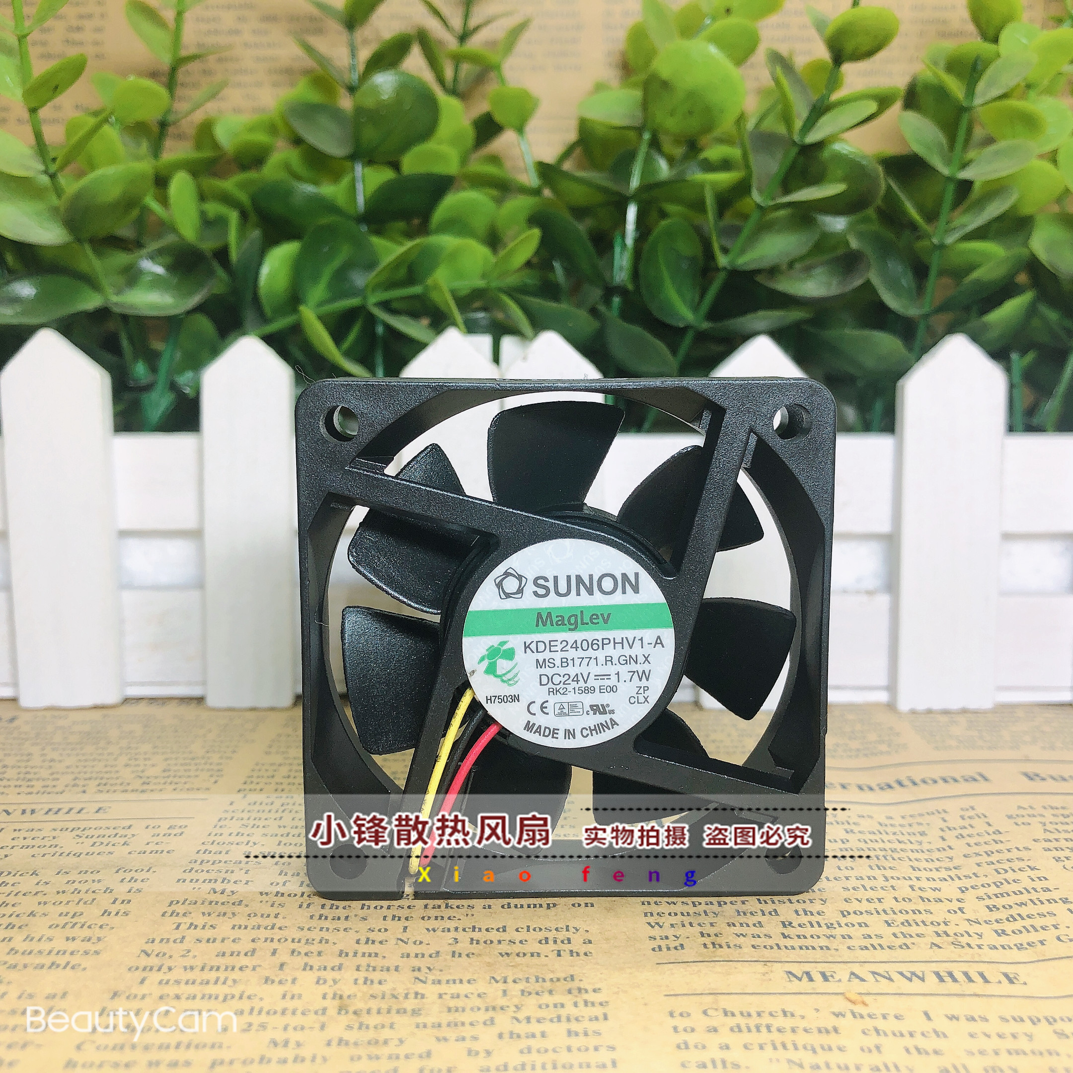原装建准SUNON 6CM 24V 1.7W KDE2406PHV1-A 6015 静音 散热风扇
