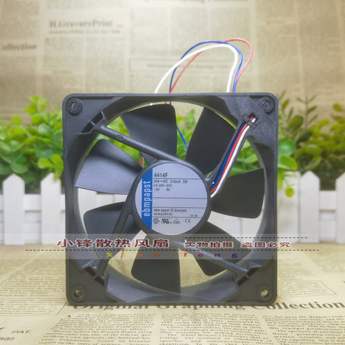 原装德国ebmpapst 4414F 24V 5W 210mA 12025 12cm变频器散热风扇