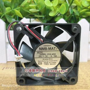 24V 变频器散热风扇 MAT 6CM 6015 0.18A M50 05W 2406RL NMB 原装