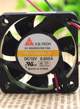 原装元山/Y.S.TECH FD124010LS 4010 12V 0.055A 4CM 超静音风扇