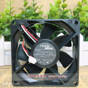 05W 散热风扇 8025 变频器 8cm S59 3110SB 0.12A 24V NMB 原装