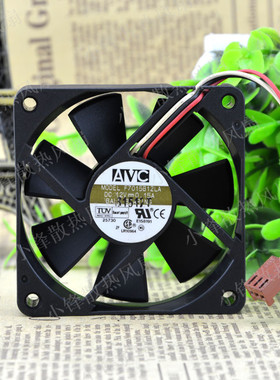 原装AVC 7015 F7015B12LA 12V 0.15A cpu滚珠散热风扇 70*70*15MM