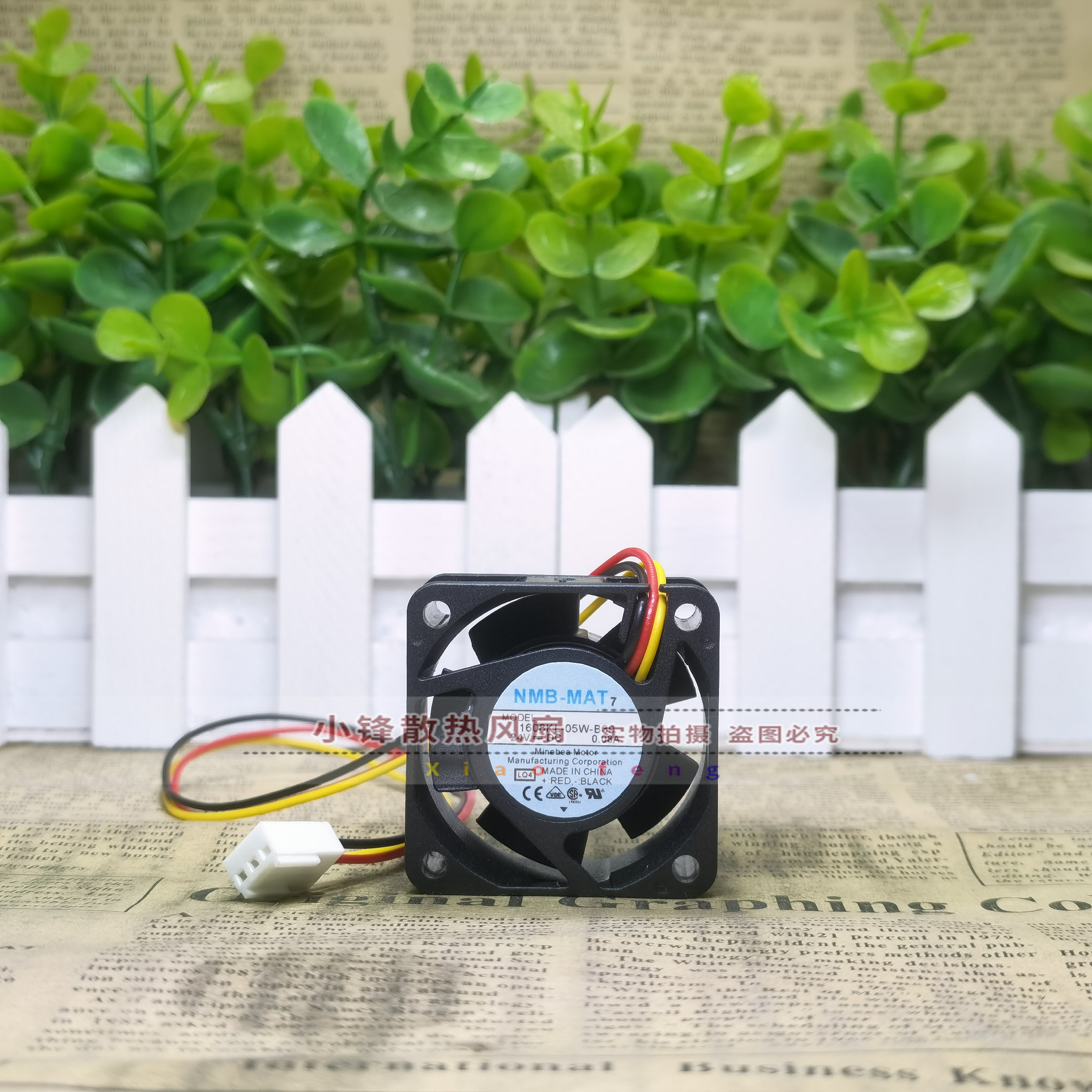 NMB 1608KL-05W-B39 4020 24V 0.08A 发那科FANUC 机床驱动器风扇