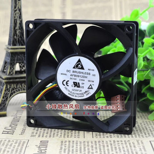 原装台达 AFB0912DH 12V 2.5A 9025 9cm 四线PWM 暴力 散热风扇