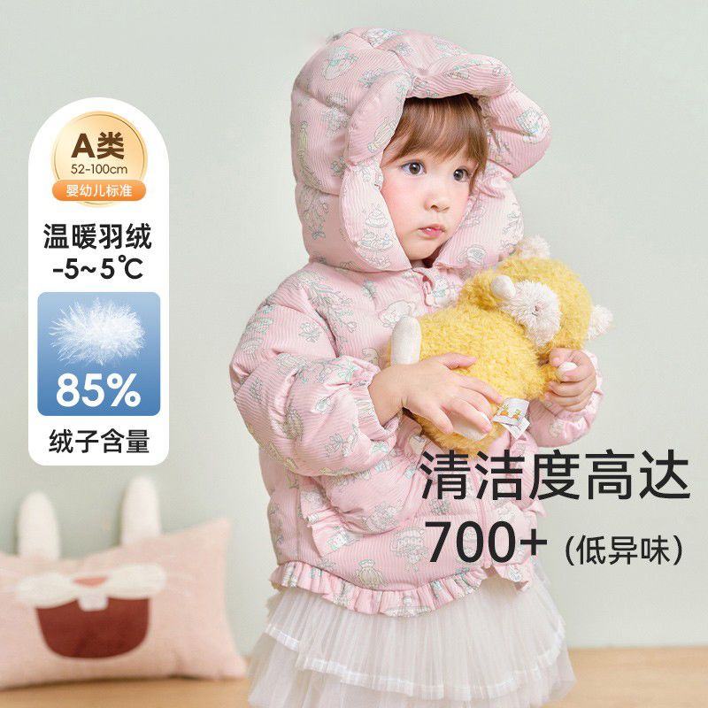 儿童羽绒服加厚款女童冬装