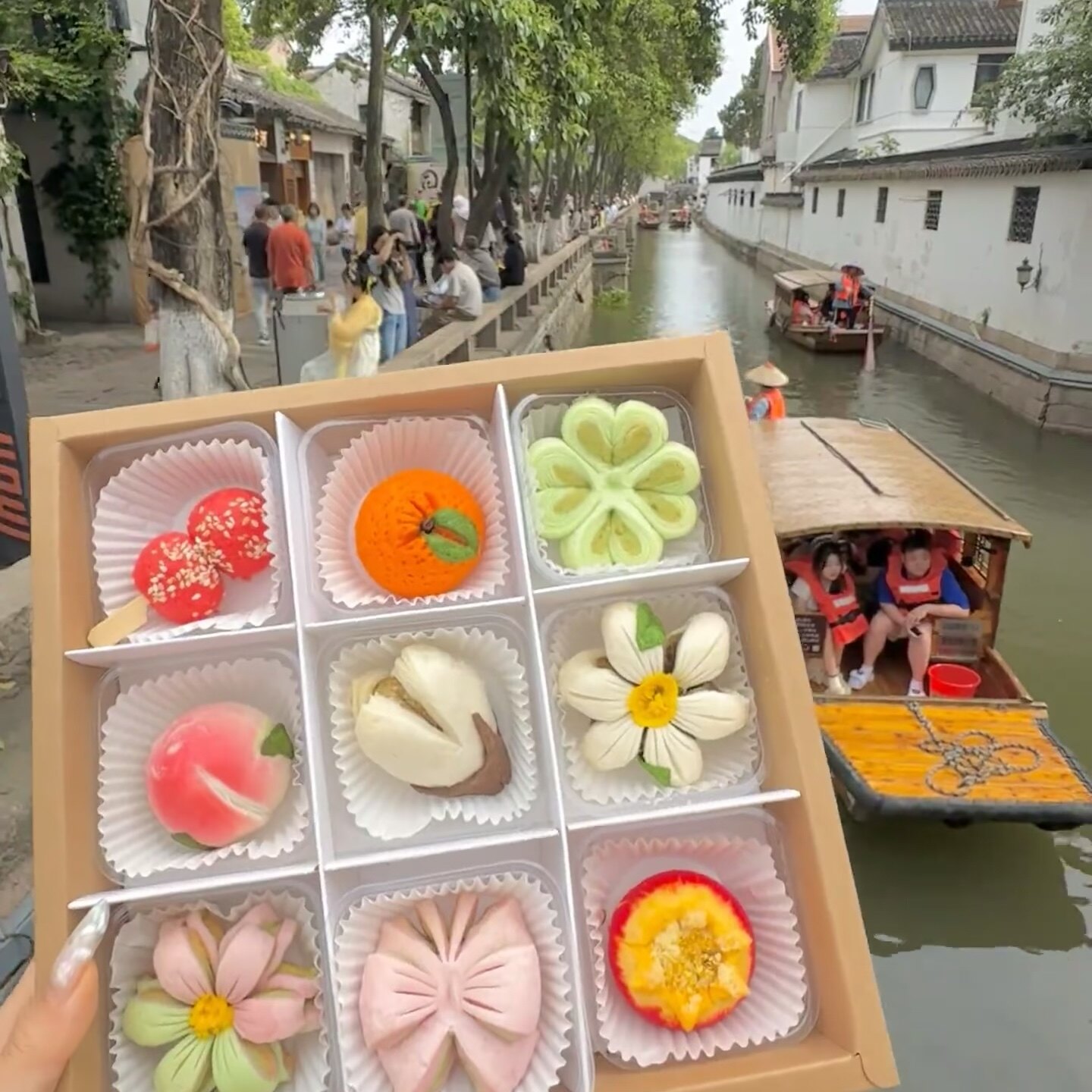 杨小盼苏州特色茶点心手工点心糕点江南特色点心地方特色伴手礼
