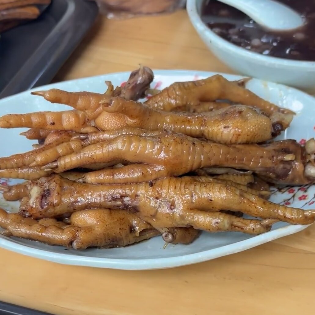 苏州名吃现卤鸡爪祥鑫鸡爪每日现做新鲜的卤鸡爪人气小吃零食小吃