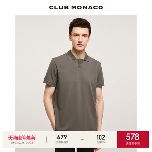 针织POLO衫 潮流休闲短袖 MONACO男装 CLUB