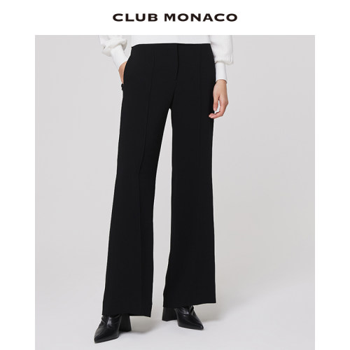 垂感长裤阔腿长裤CLUBMONACO