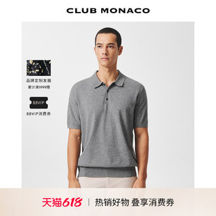 CLUB MONACO男装商务精英风POLO衫短袖