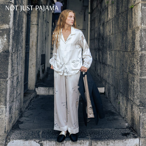 notjustpajama】NJP真丝睡衣套装