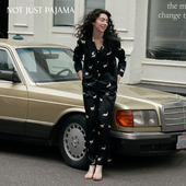 Just Pajama Cats系列重磅真丝睡衣长袖 Not 家居服套装