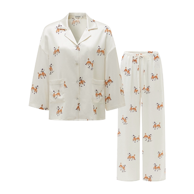 notjustpajama】NJP真丝睡衣套装