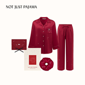 发圈 Not 发箍礼盒 VEGA节日限定真丝刺绣长袖 睡衣 Just Pajama