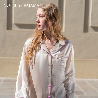 notjustpajama】NJP真丝睡衣套装