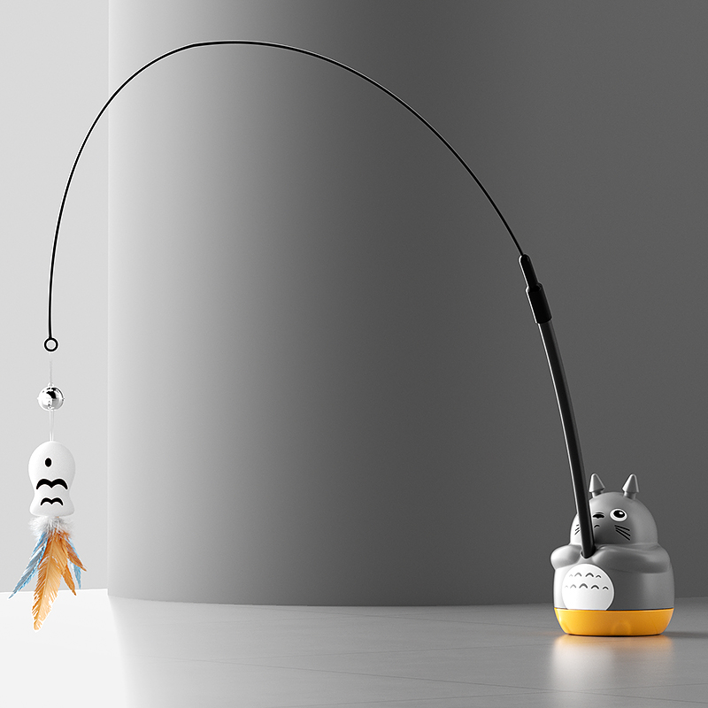 360°可旋转自嗨解闷逗猫棒