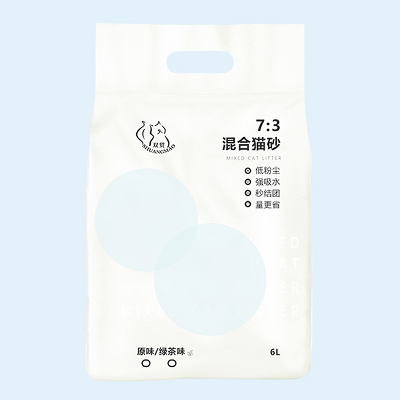 混合猫砂除臭抗菌易结团可冲厕所