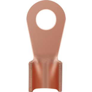 OT开口鼻子国标紫铜加厚开口式接线端子压线鼻子电瓶铜接头铜线耳