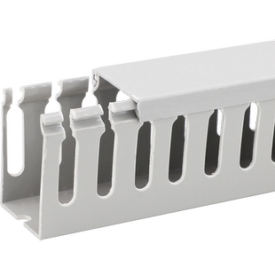 PVC线槽配电柜箱走线槽明装塑料工业阻燃线槽电线明线线槽理线器