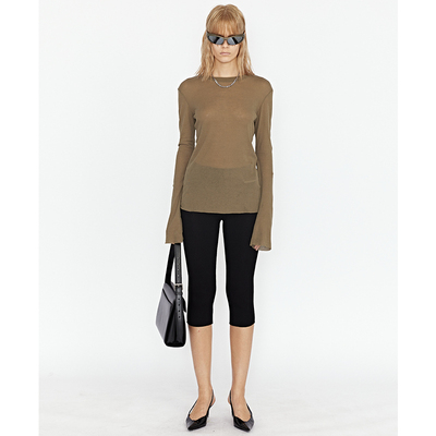 WEARABLEEVENT长袖针织T恤