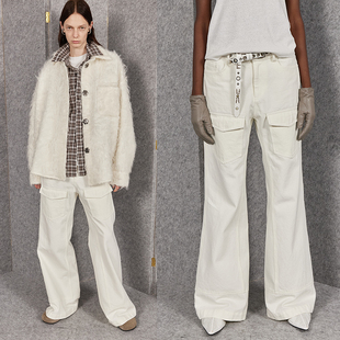 WEARABLE EVENT 牛仔工装直筒裤