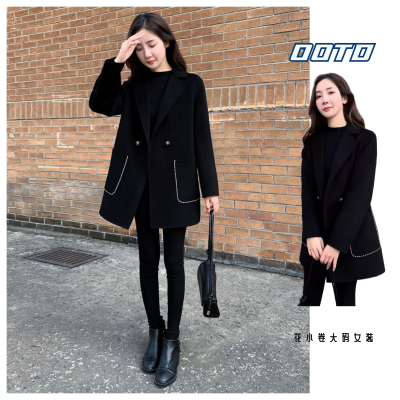 毛呢外套女小个子2025年