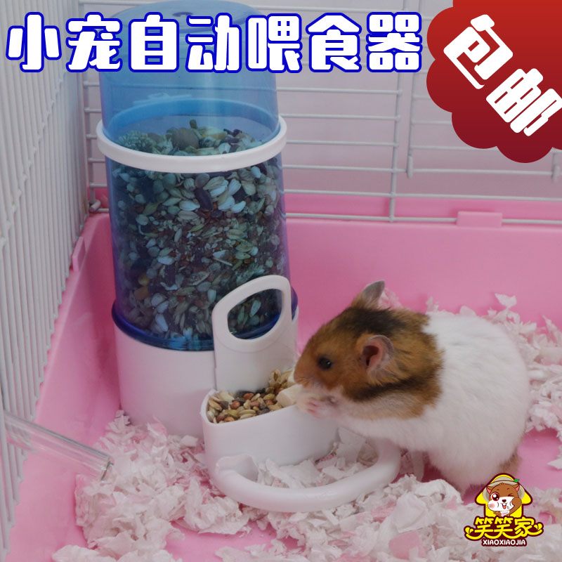 仓鼠自动喂食器荷兰猪用品金丝熊