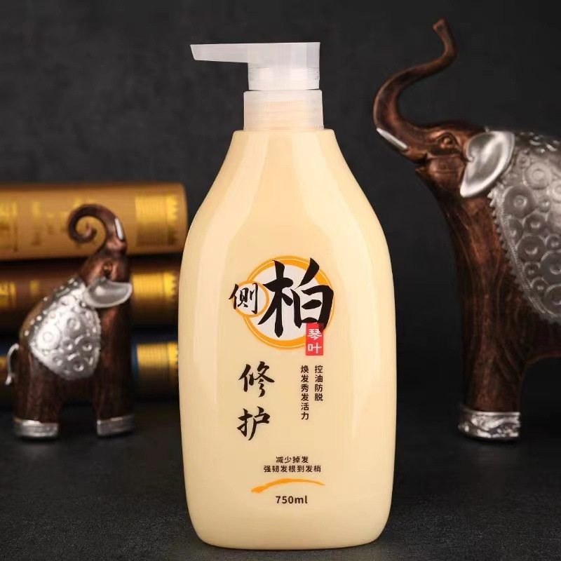 琴叶淘米水洗发水糯米酸养发乳滋润修护男女士去屑止痒控油洗发露
