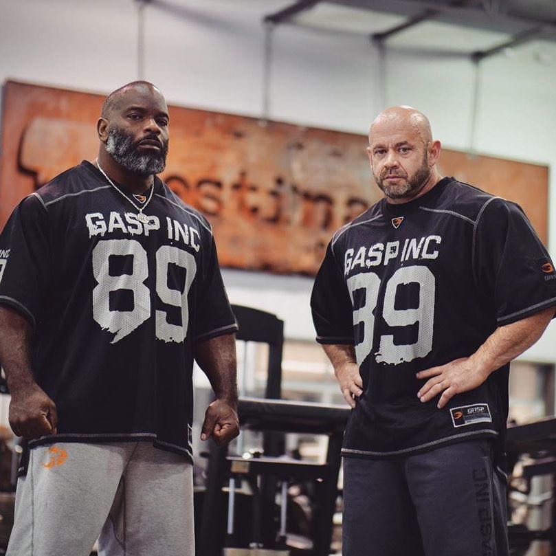 gasp短袖健身健美T恤欧美