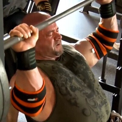 GASP POWER ELBOW SLEEVES盖世璞健美健身运动力量举双层编织护肘