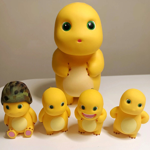 可爱捏捏乐奶龙手办玩具公仔车载