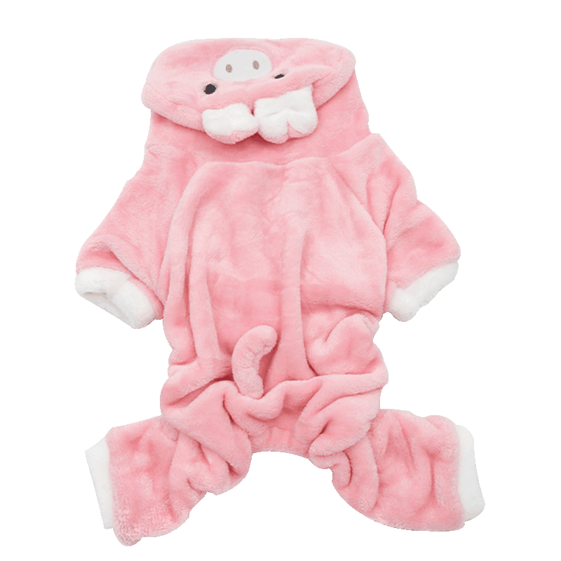 狗狗衣服秋冬季小猪变身装搞怪
