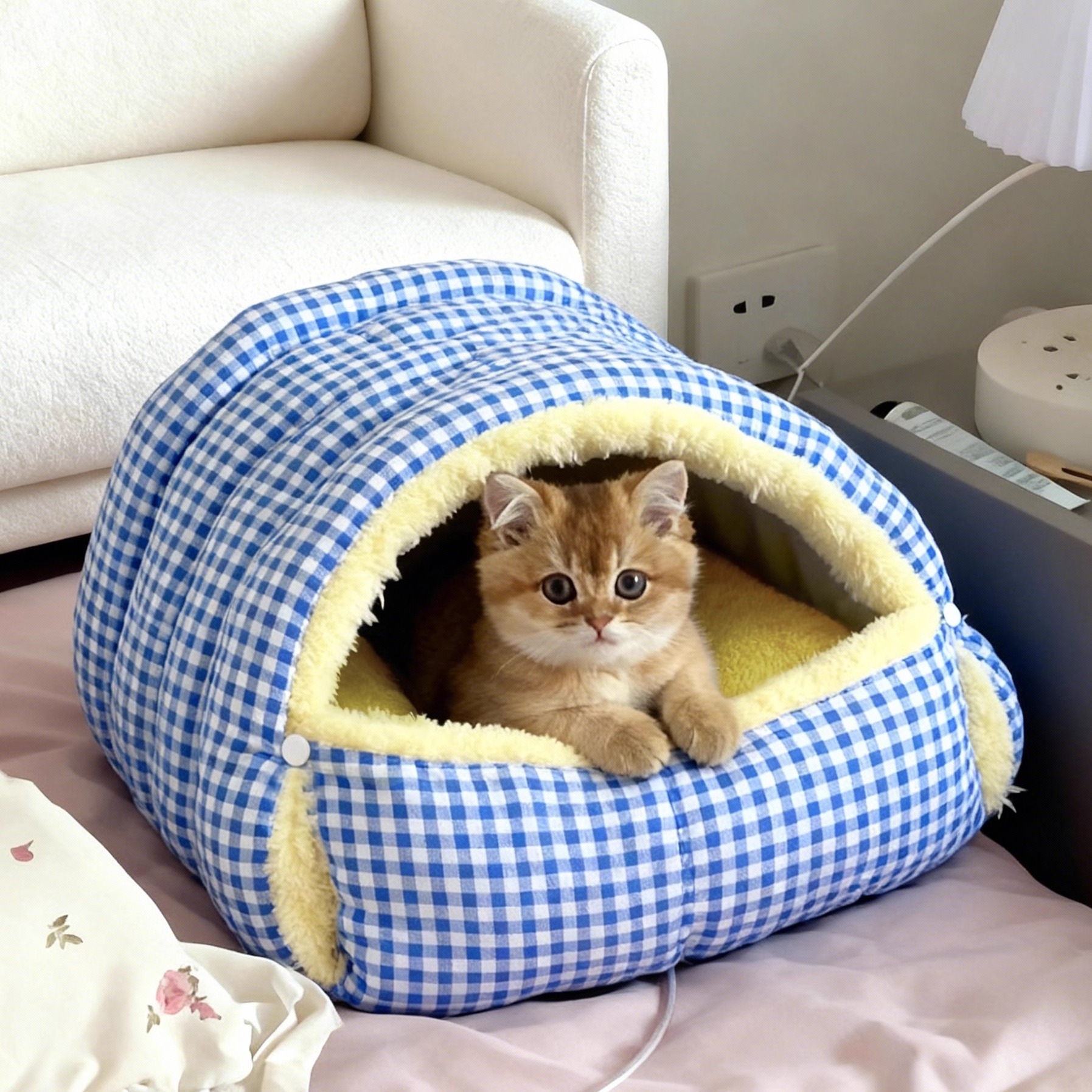 猫窝冬天加厚加绒保暖封闭式狗窝