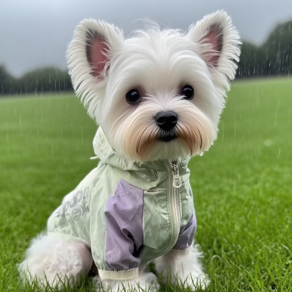 狗狗雨衣晴雨两用夏季冲锋衣户外雨衣防晒服雪纳瑞比熊防风四脚衣