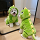 狗狗衣服秋冬可爱恐龙变身装 保暖加绒中小型犬比熊泰迪冬天四脚衣